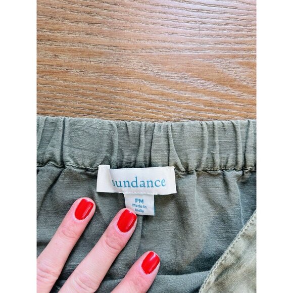 Sundance Linen Cotton Tiered Frilly Skirt Lagenlook Artsy - Picture 2 of 10